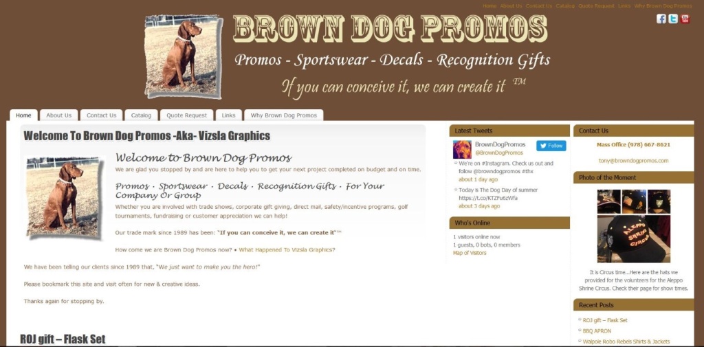 Brown Dog Promos